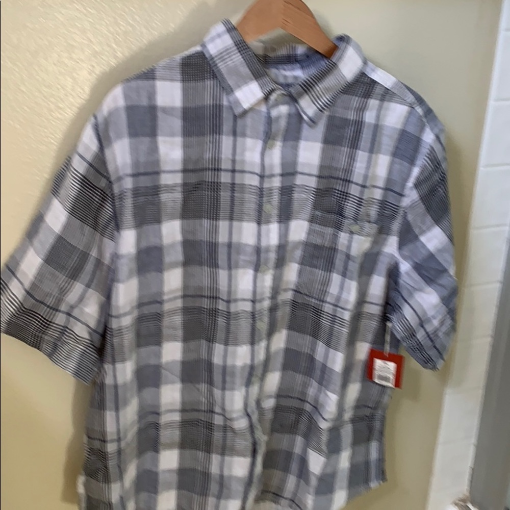 Mens  MOSSiMO flannel button up shirt